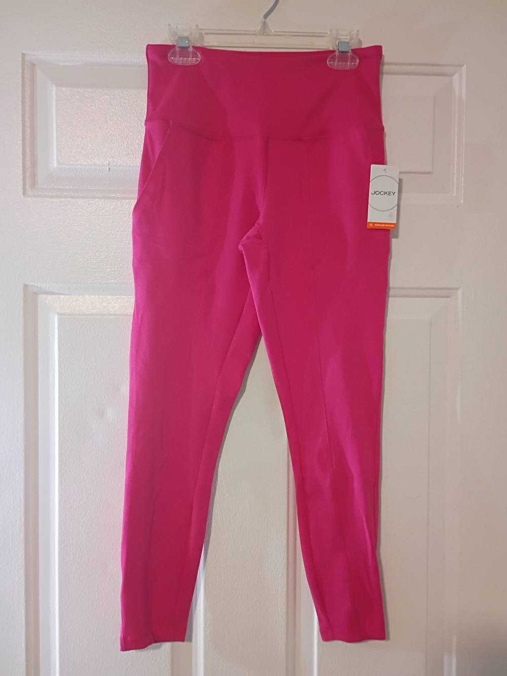 Jockey Hot Pink High-Waist Leggings